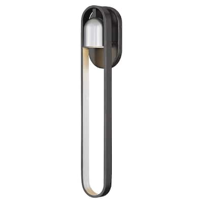 The Great Outdoors 72643 Rocketa 23" Tall Outdoor Wall Sconce with LED