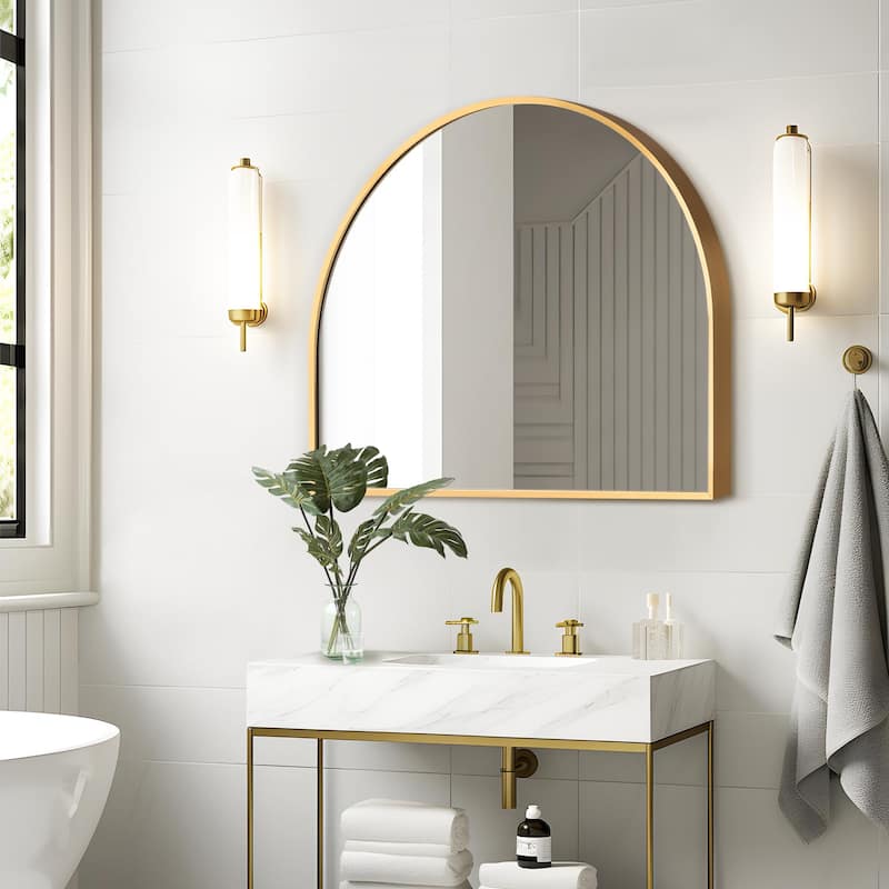 Modern Arch Wall Mirrors for Bathroom Vanity Mirror