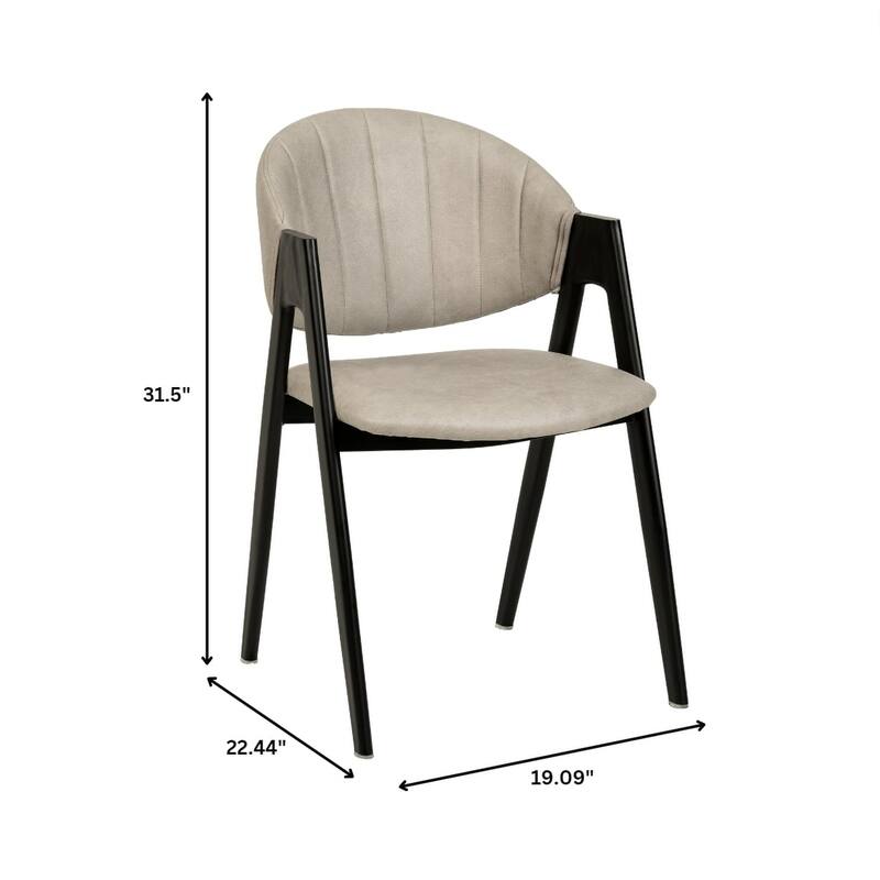 7-Piece Dining Set with 55-Inch Sintered Stone Dining Table and 6 Accent Arm Chairs
