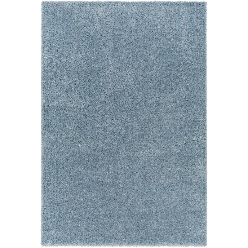 Livabliss Cloudy Solid Plush Area Rug
