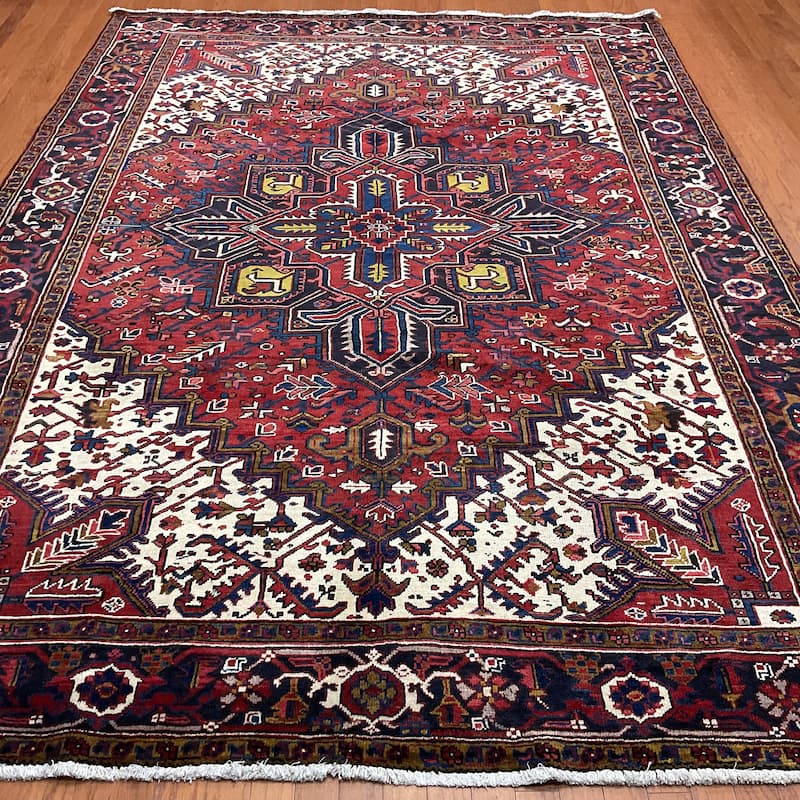 HERAT ORIENTAL Handmade Fine Heriz Rug - 8'4" x 11'8"