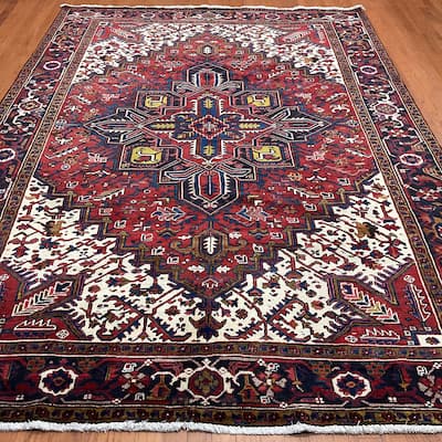 HERAT ORIENTAL Handmade Fine Heriz Rug - 8'4" x 11'8"