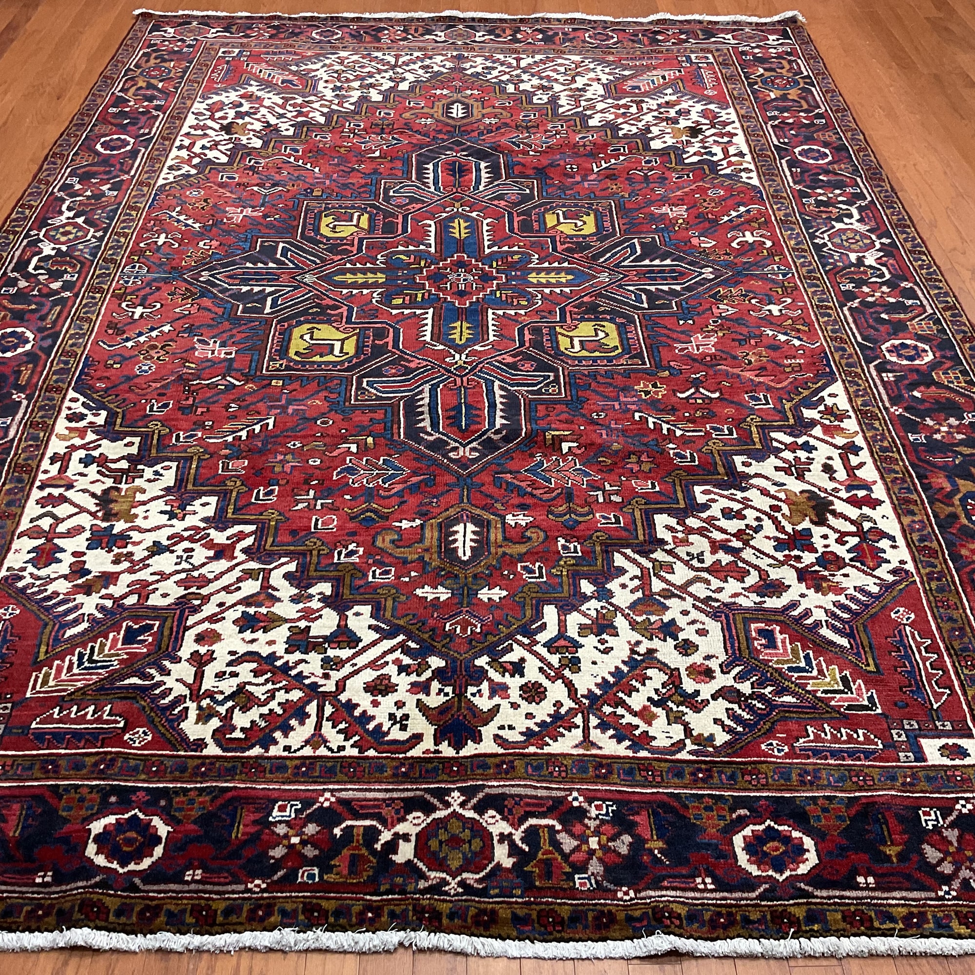 HERAT ORIENTAL Handmade Fine Heriz Rug - 8'4" x 11'8"