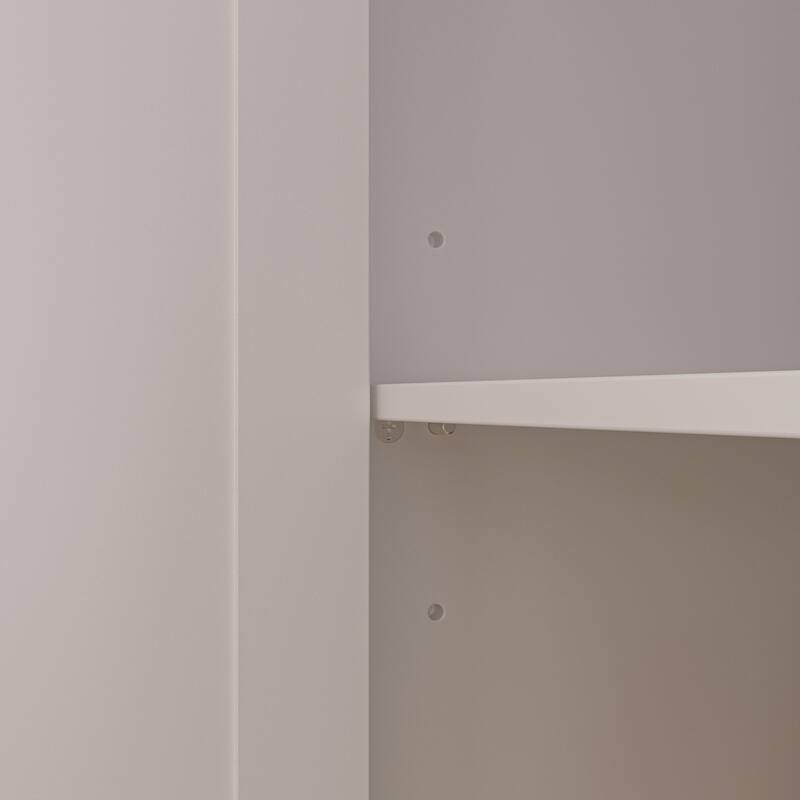 Dresser Storage Cabinet with Drawers and Adjustable Shelves, Diaper Changing Table, Display Shelf, Bookshelf