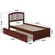 preview thumbnail 77 of 84, Richmond Solid Wood Platform Bed with Footboard & Twin XL Trundle