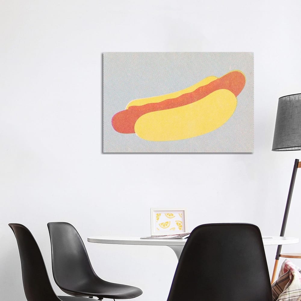 iCanvas "Hot Dog" by Joseph McDermott Canvas Print
