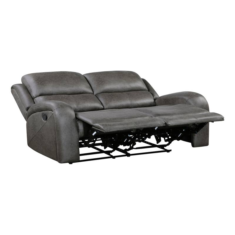 Fremont & Park Mabel Polished Microfiber 3-Piece Manual Reclining Sofa Set