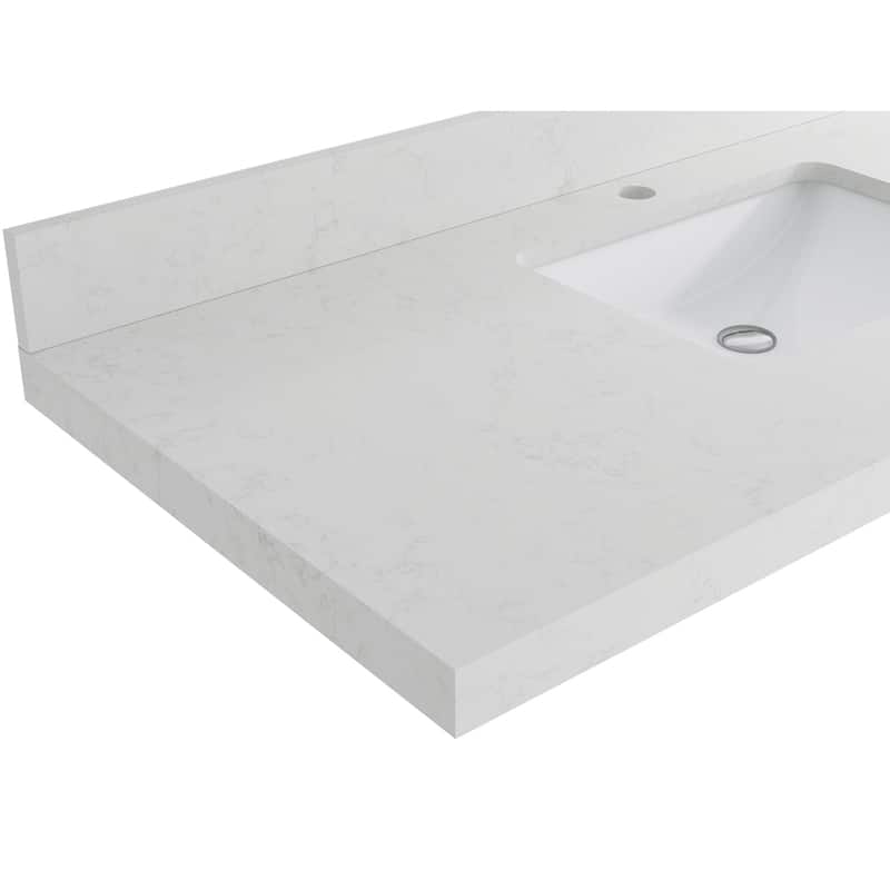 Willow Collections 72 in. W x 22 in. D Parker Solid Teak Double Sink Bathroom Vanity with Countertop
