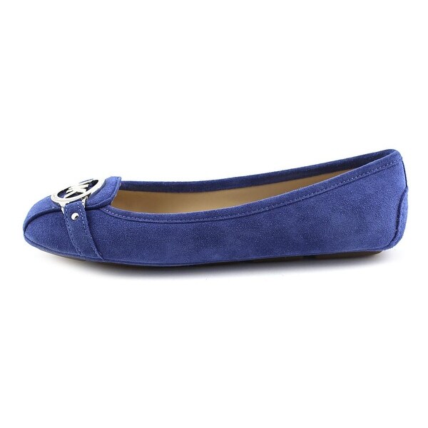 michael kors fulton flats blue