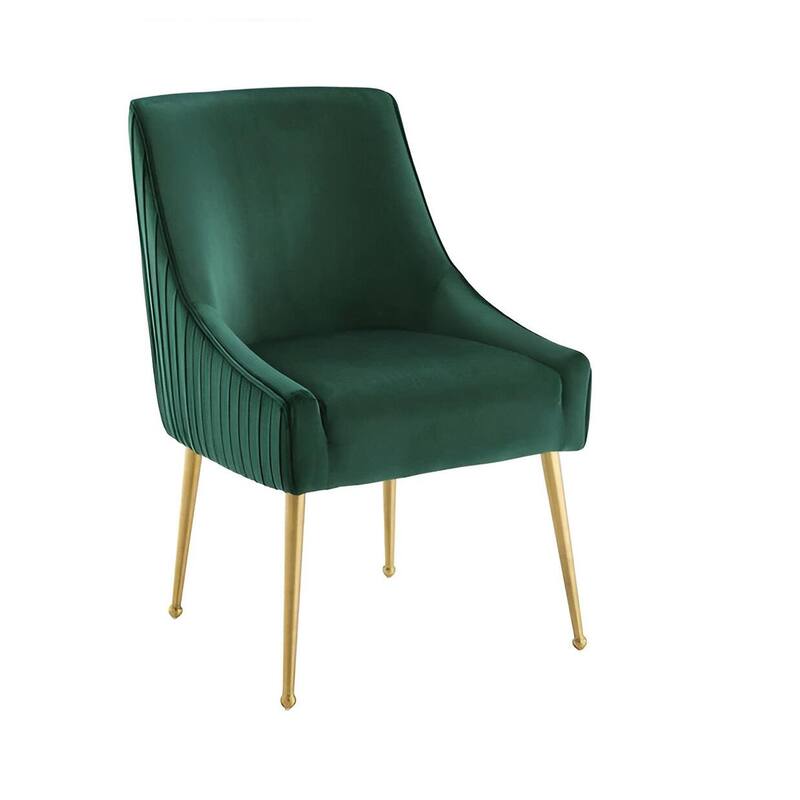 Heye III Velvet Modern Dining Chair (Set of 4) - Green