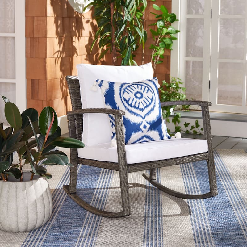 SAFAVIEH Outdoor Concepta Rocking Chair - 26W x 32D x 31H