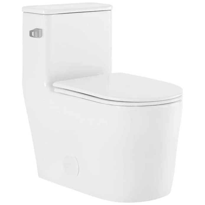 Swiss Madison SM-1T7801 Liberte 1.28 GPF One Piece Elongated Toilet - Glossy White