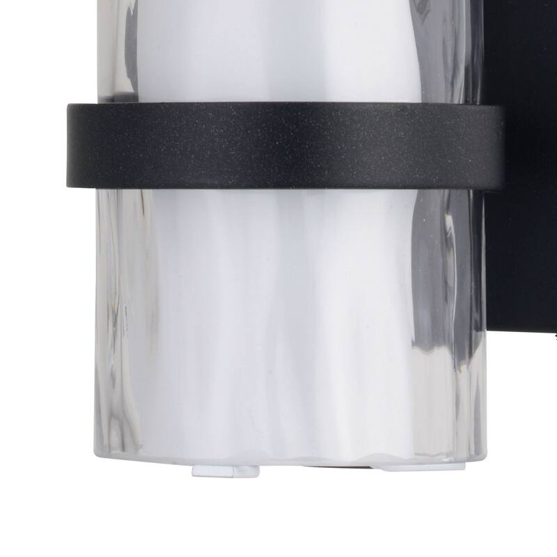 Vilo 1 Light Bronze Bathroom Wall Fixture - 4.25-in W x 13.5-in H x 4-in D