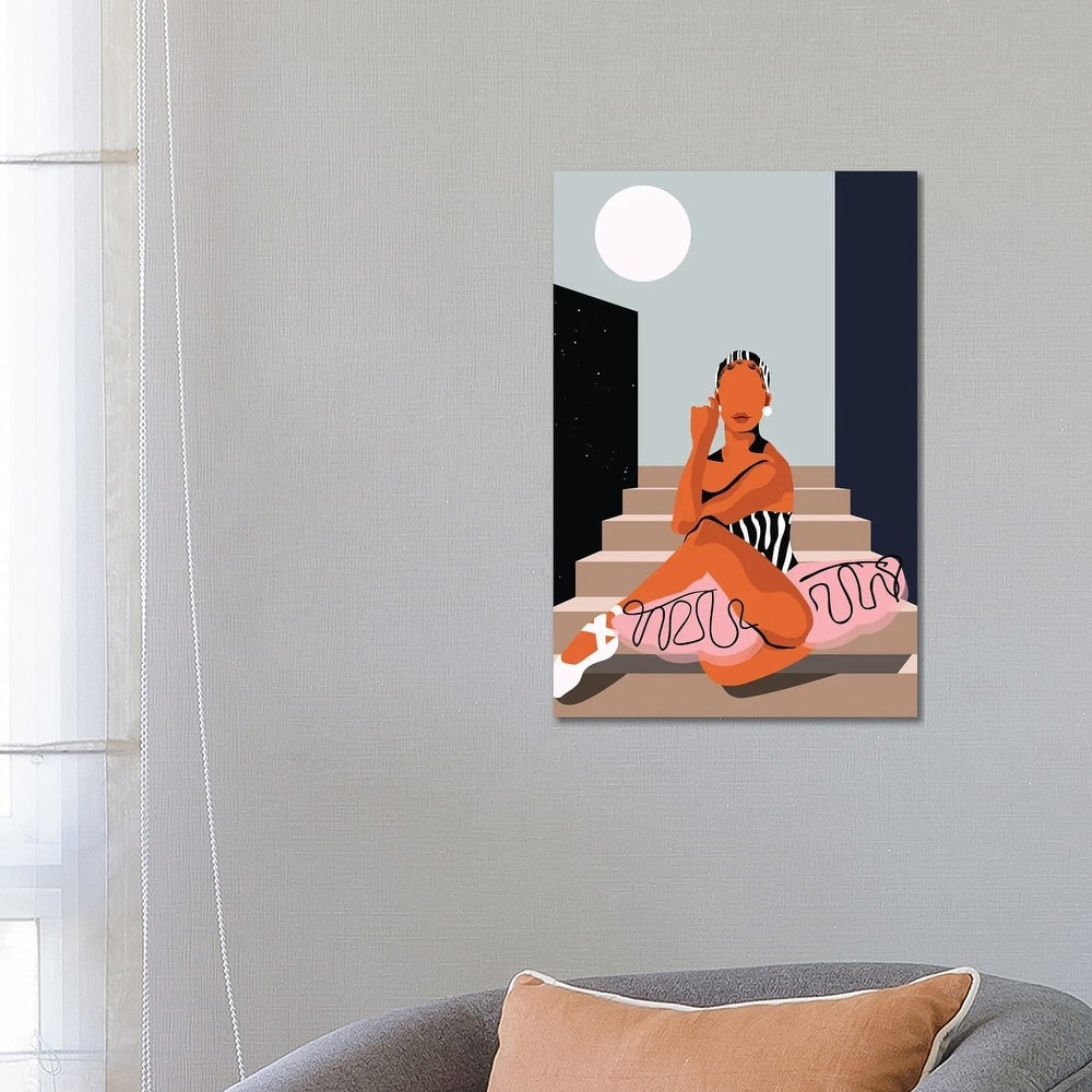 iCanvas "Ballet Noir" by Domonique Brown Canvas Print