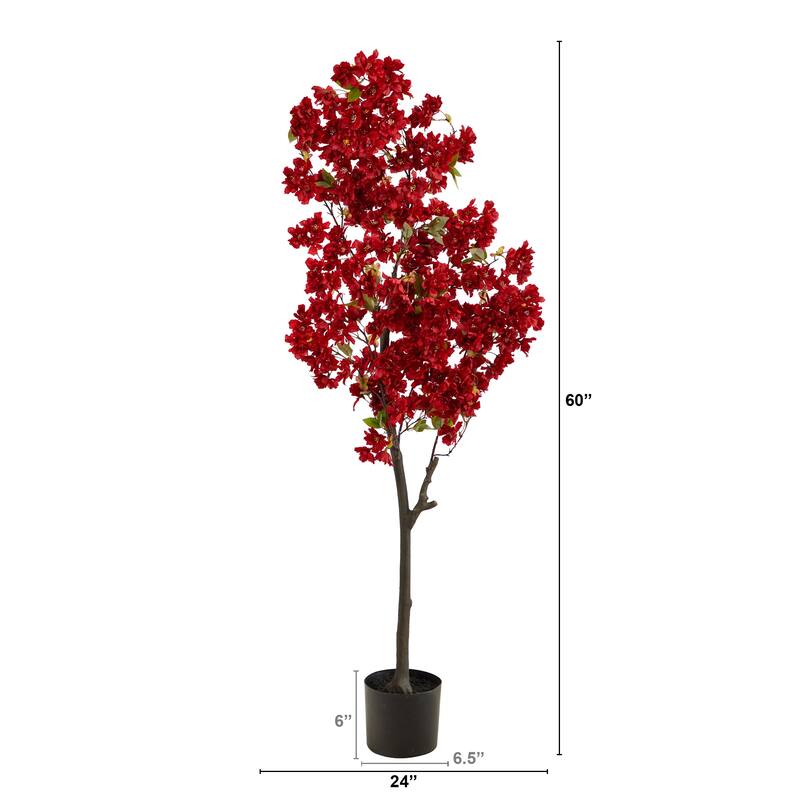 5' Cherry Blossom Artificial Tree On Sale Bed Bath & Beyond 35287915