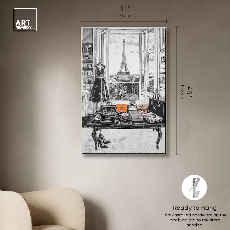 Her Favorite Room Canvas by Art Remedy