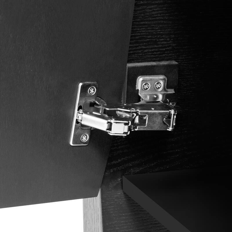 TV Stand Storage Cabinet with Rounded Legs, Simple Coffe e Cabinet Console Cabinet Hallway Cabinet Accent Cabinet