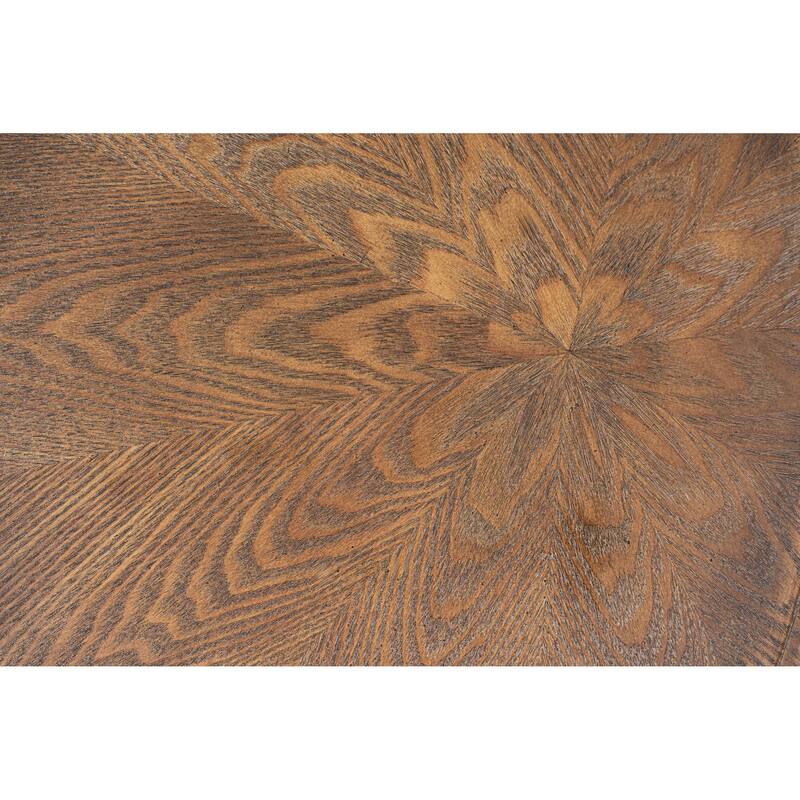 Modrest Beulah Modern Free Form Dark Ash Coffee Table