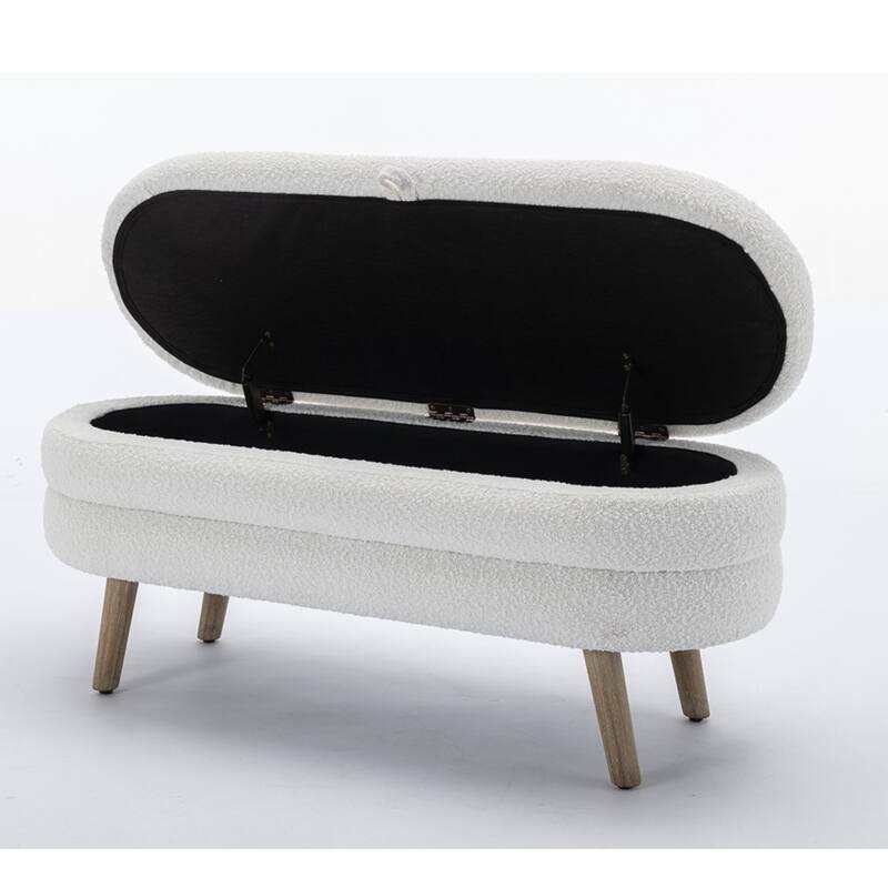 Storage Bench Bedroom Bench With Wood Legs