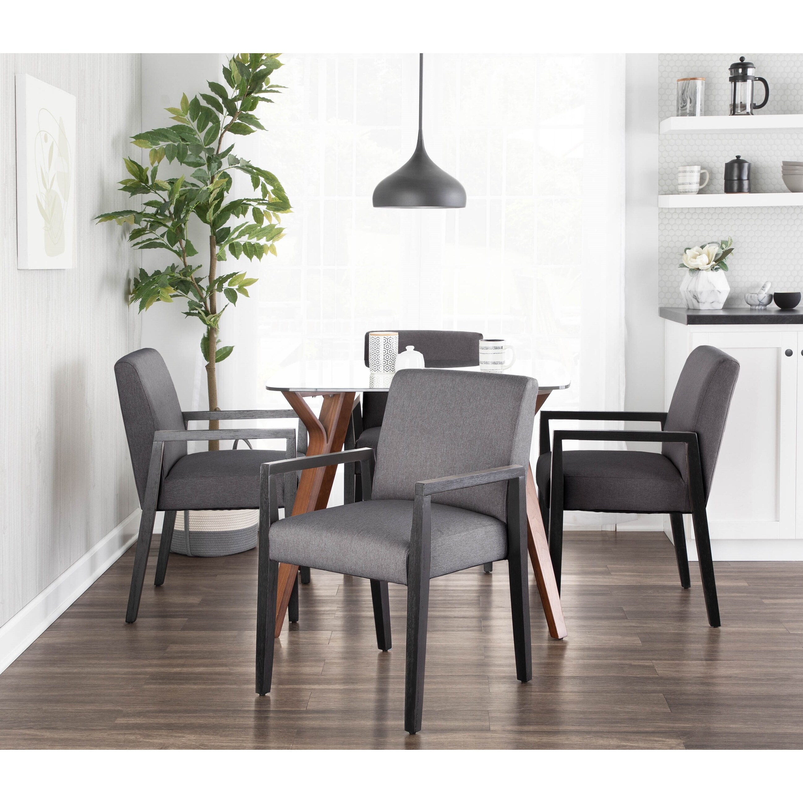 Porch Den Carmen Arm Chair in Black Wood Bed Bath Beyond 31860230