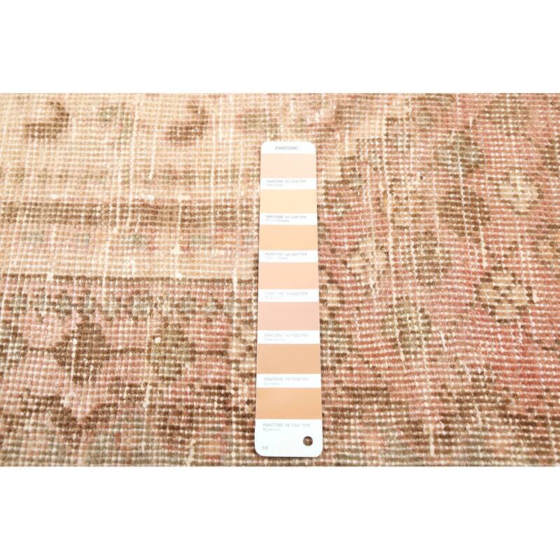 ECARPETGALLERY Hand-knotted Antalya Vintage Copper Wool Rug - 4'7 x 6'7