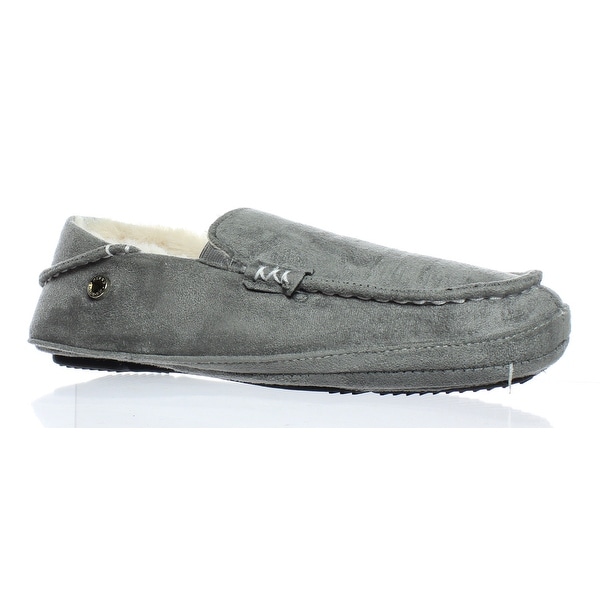 grey moccasins mens