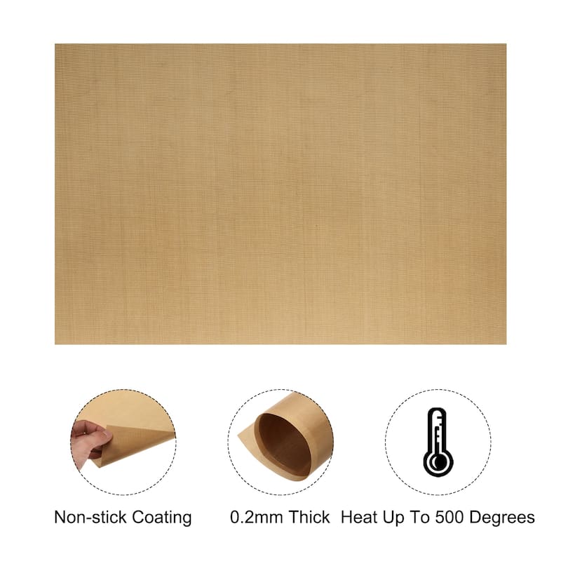 Heat Resistance Oven Liners, Non-Stick Oven Liner, Brown
