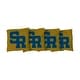 preview thumbnail 1 of 1, Salve Regina Seahawks Gold Cornhole Bags All-Weather Resin Filled
