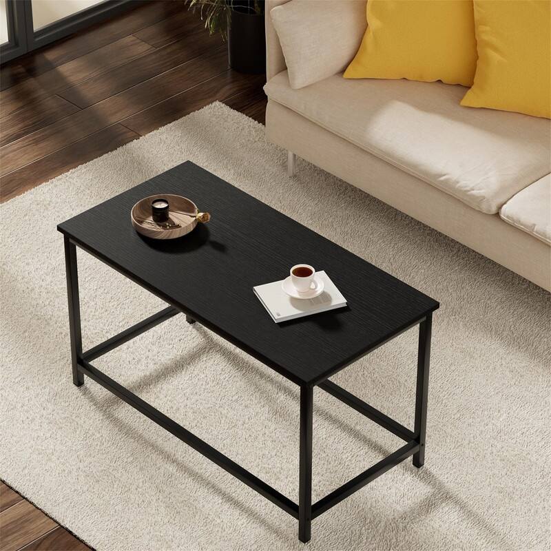 Marble Coffee Table Simple Modern Open Design