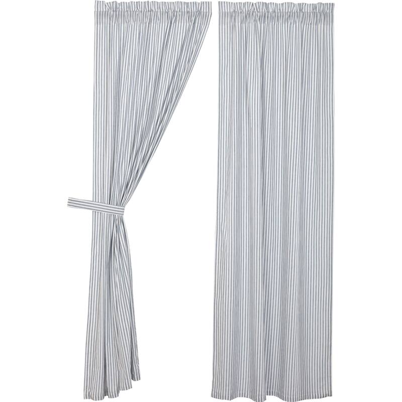 Sawyer Mill Ticking Stripe Panel Set - Panel 84x40