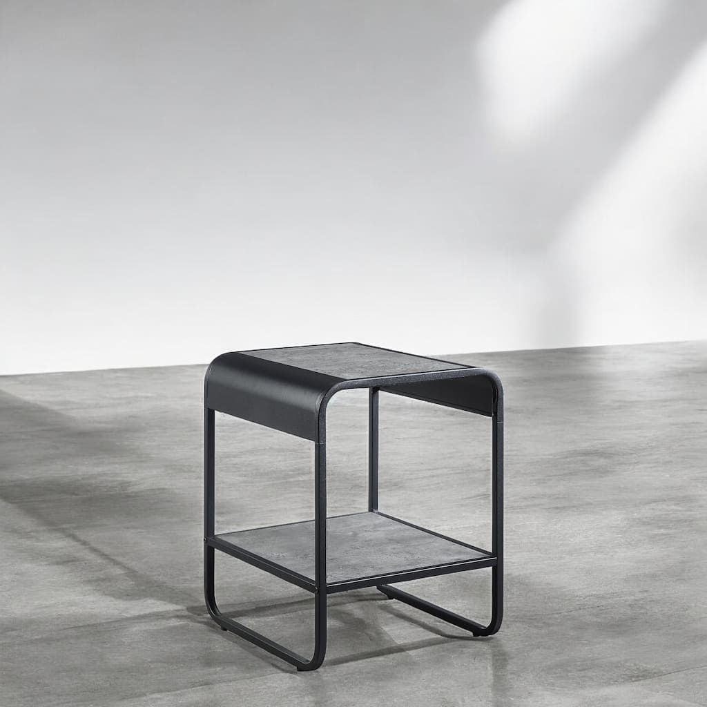 Raziela Concrete & Finish End Table Modern End Table Solutions,Compact End Table Collection