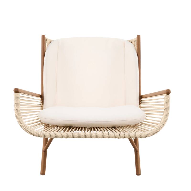 Christopher Knight Home - Modern Outdoor Rocking Chair with PE Rattan and Accent Side Table Set