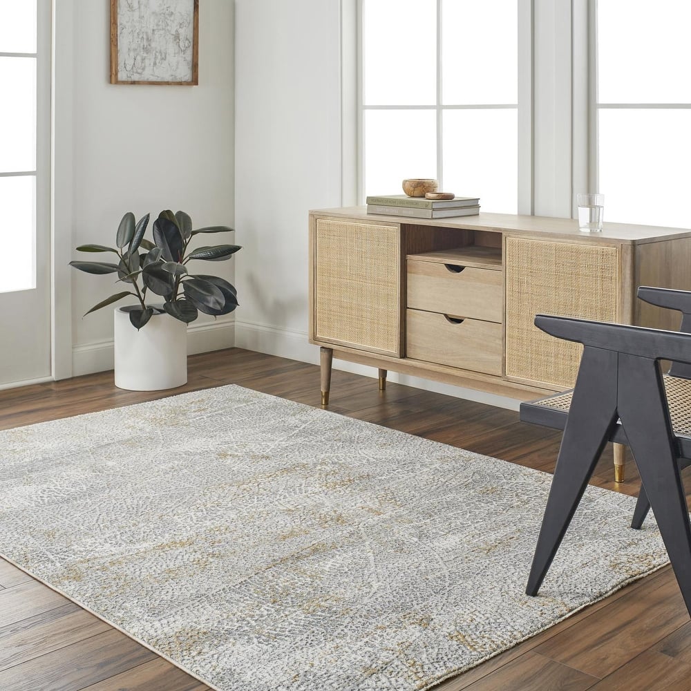 Livabliss Transitional Dresden Abstract Area Rug