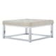 preview thumbnail 17 of 19, Solene Square Base Ottoman Coffee Table - Chrome by iNSPIRE Q Bold