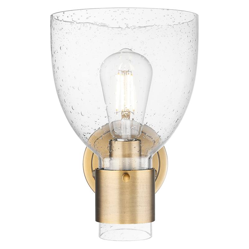 Innovations Lighting 464-1W-G464D-7SDY Lawton Bell 9" Tall Bathroom