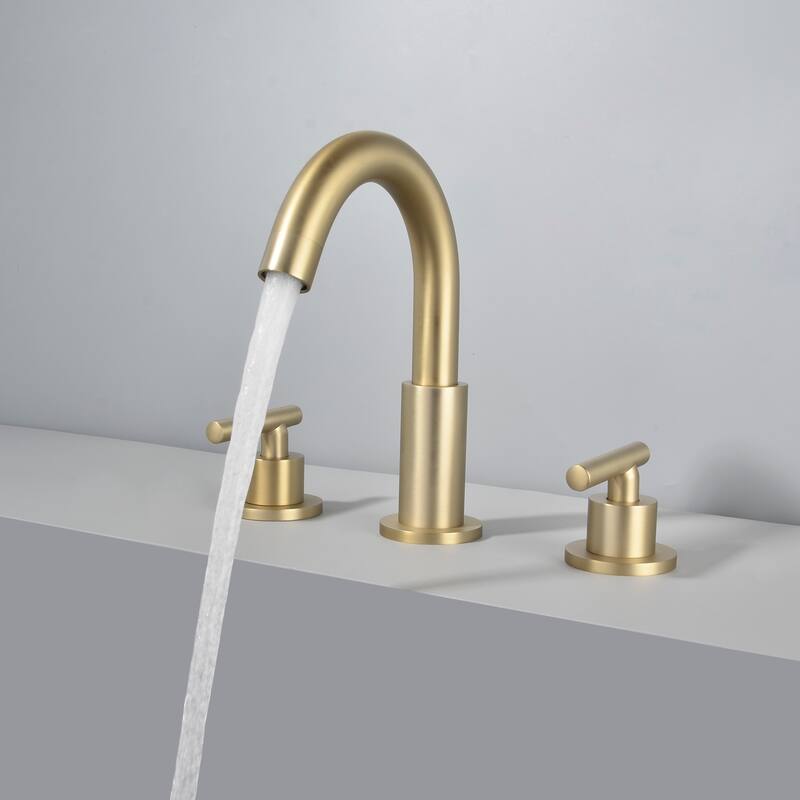 Clihome 8 Inch Widespread Bathroom Sink Faucet