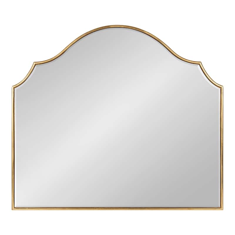 Kate and Laurel Leanna Framed Arch Wall Mirror