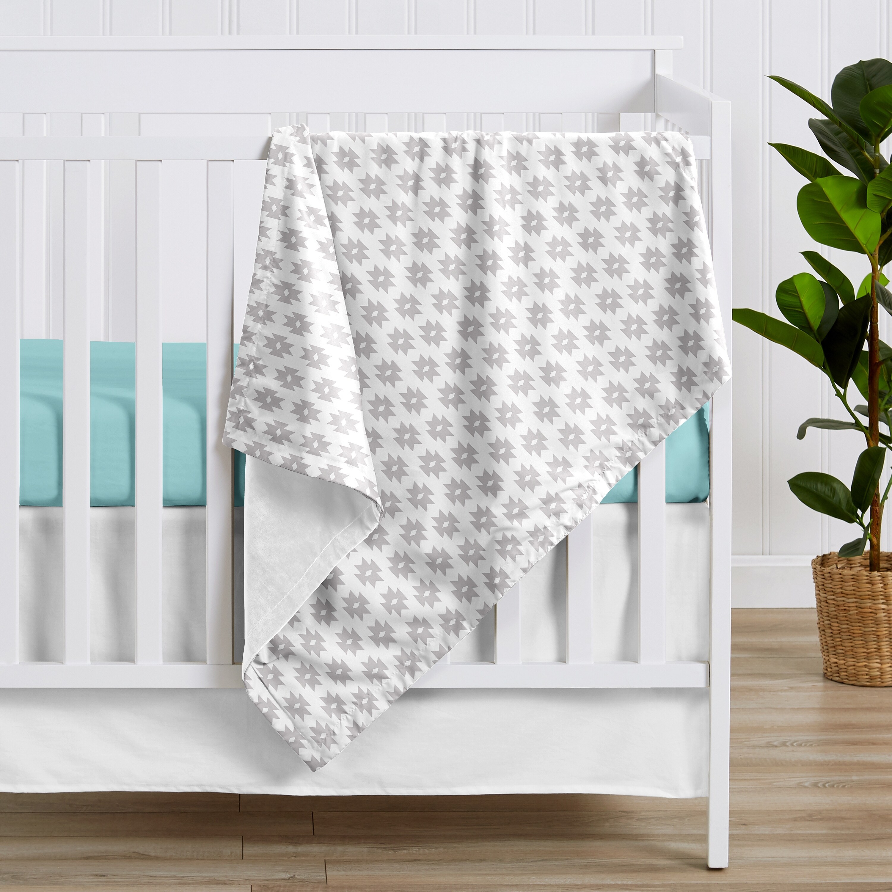Feather store coral blanket