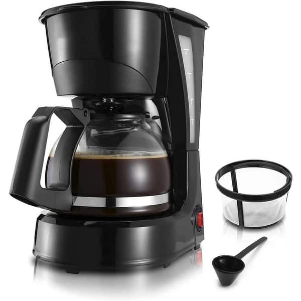 4 Cup Automatic Drip Coffee Maker One Button Control - Bed Bath & Beyond -  37507319