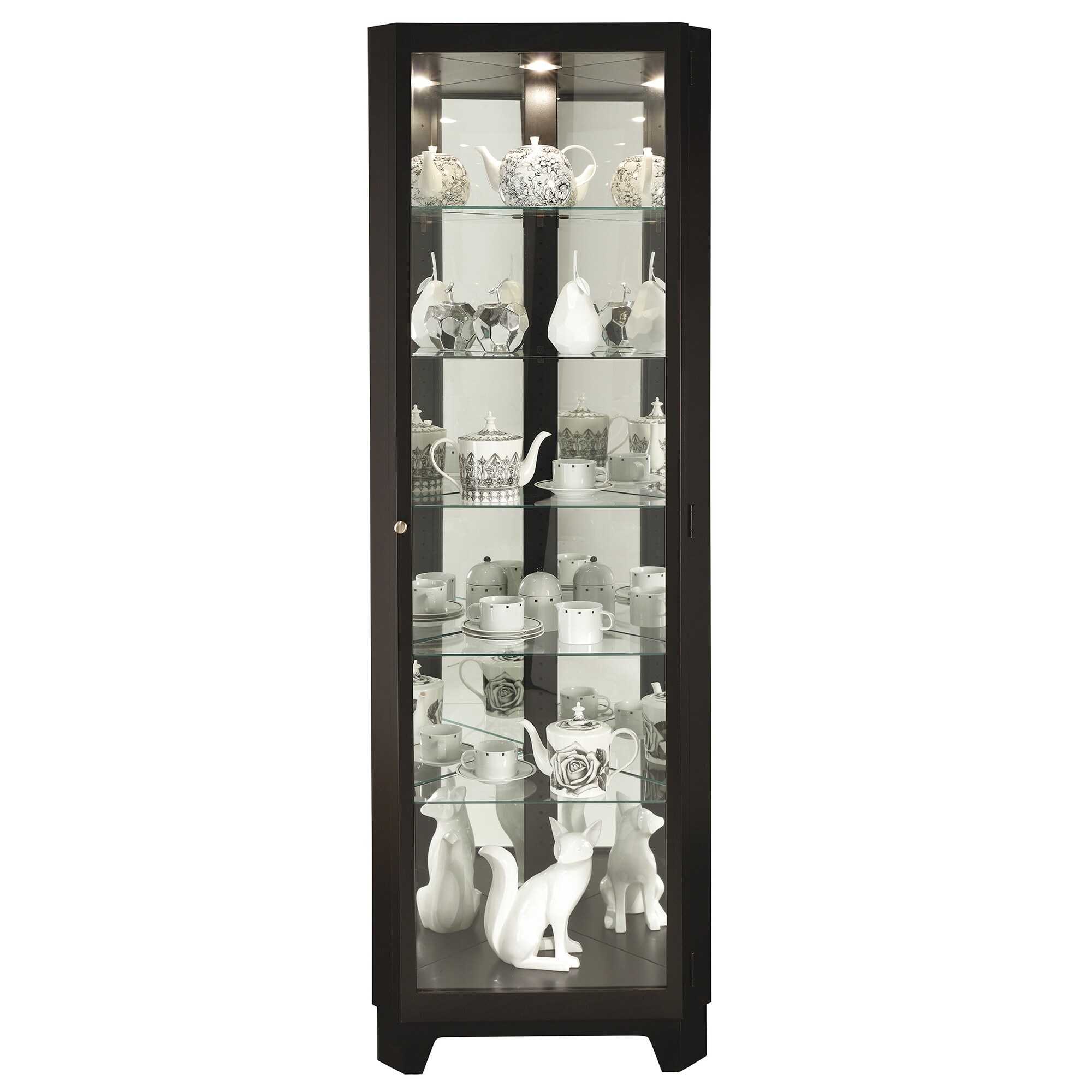 Howard Miller Melissa Iv Curio Overstock 23449439