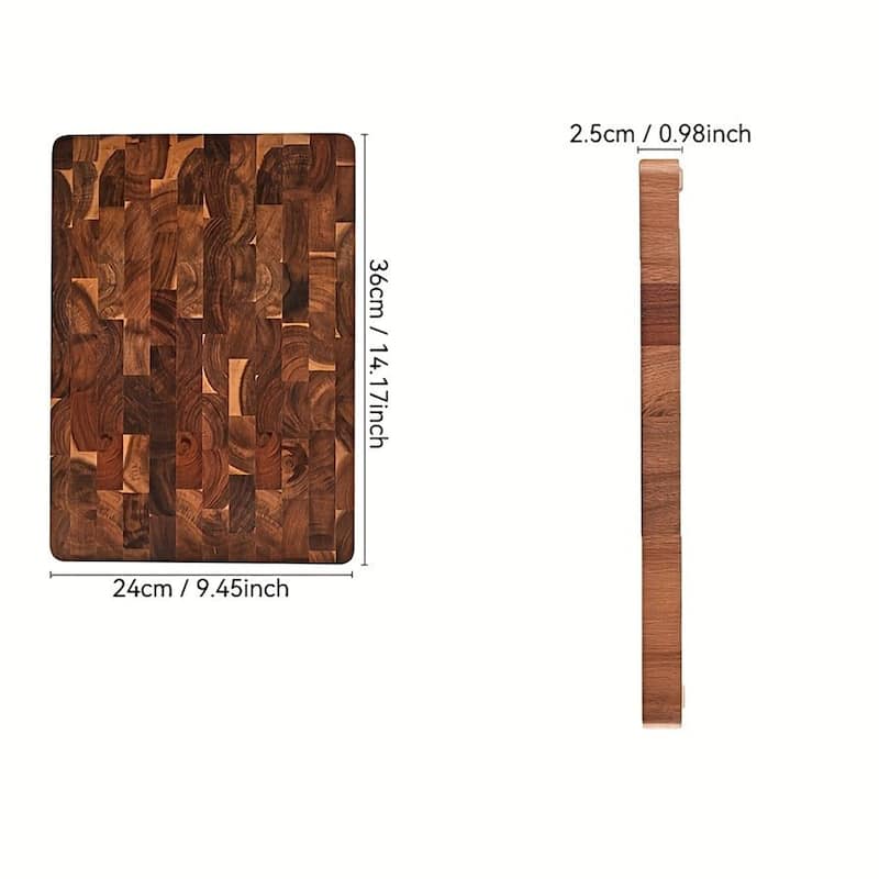 1pc Large Acacia Wood Cutting Board