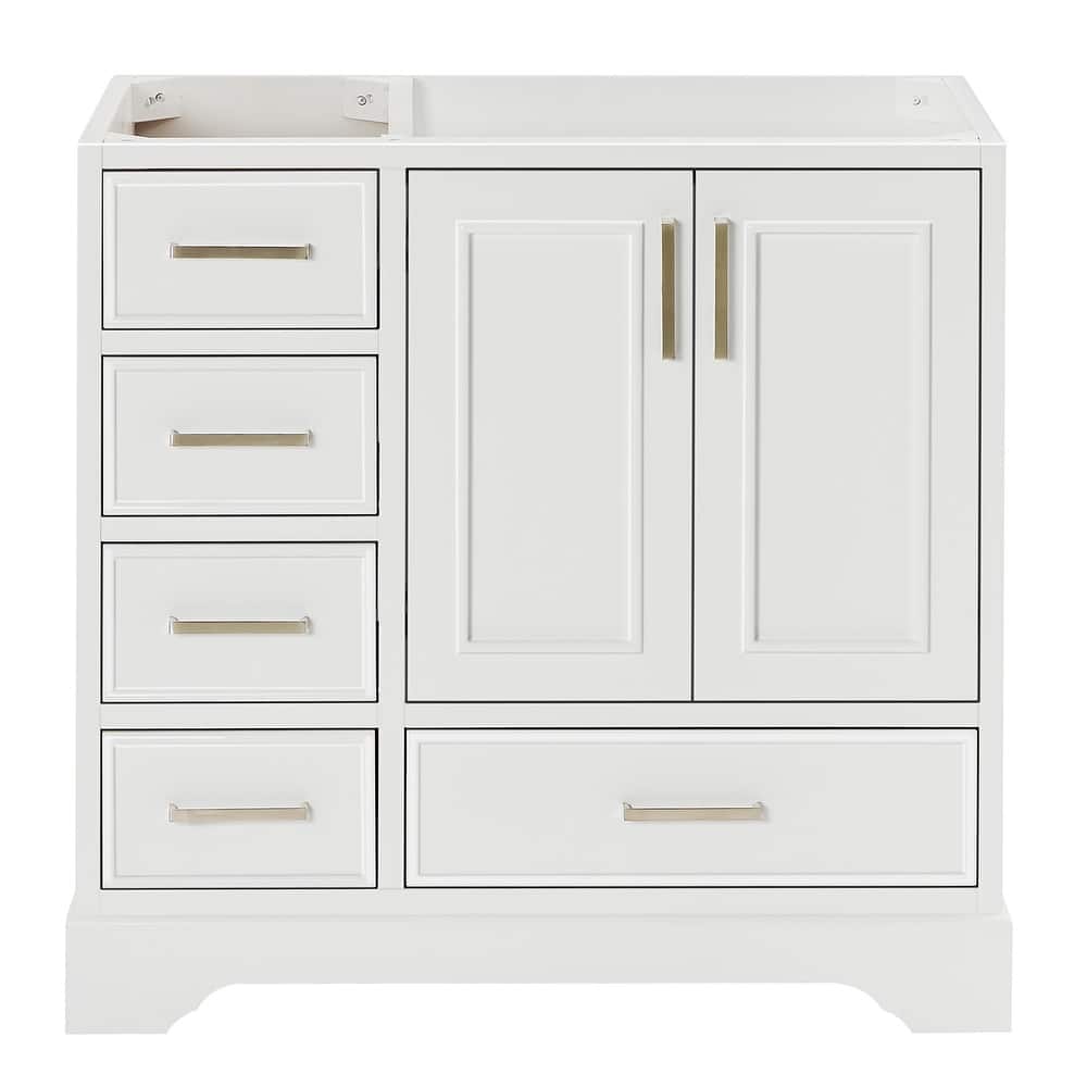 Ariel M036S-R-BC Stafford 37" Single Free Standing Vanity Cabinet Only