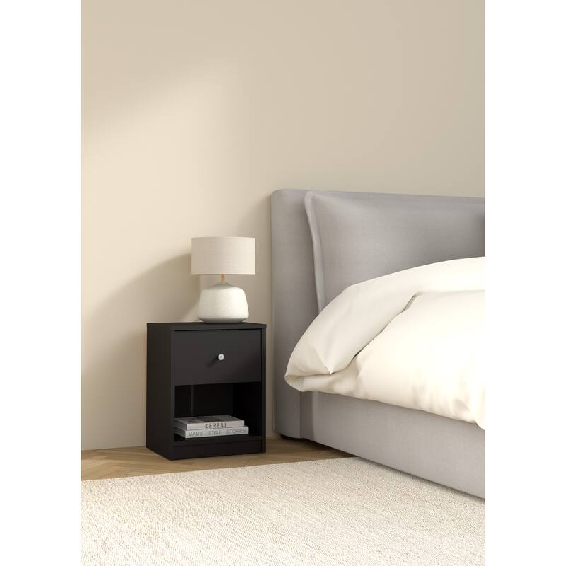 Porch & Den Portland 1 Drawer Nightstand - Set of 2