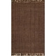 preview thumbnail 44 of 46, Brooklyn Rug Co Delilah Solid Chunky Jute Tassel Area Rug