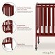 preview thumbnail 4 of 4, Dream On Me 2-in-1 Folding Birch Portable Crib