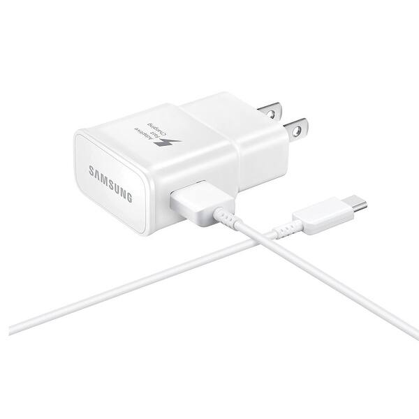 Shop Samsung Wall Fast Charger Usb Type C Cable For Galaxy Note 8 White Overstock 20689467