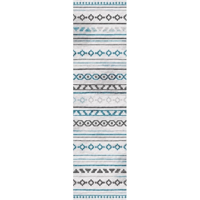Indoor/ Outdoor Addison Yuma Southwest Striped Washable Area Rug