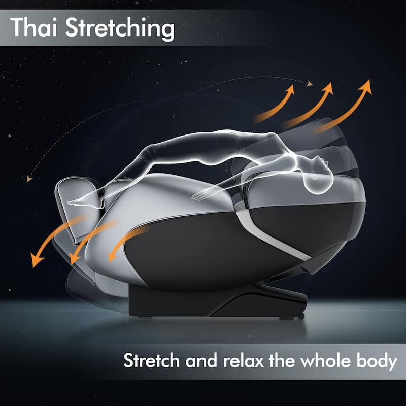 Relaxe Zero Gravity Shiatsu Massage Chair with Heating (SL-Track)