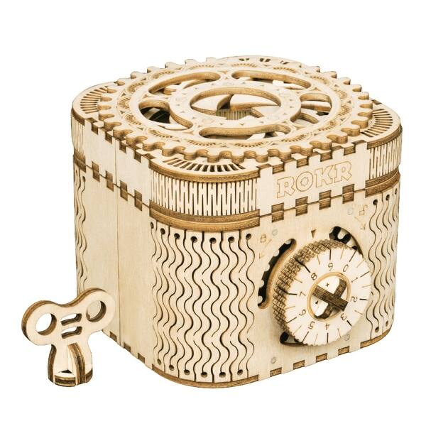 DIY 3D Moving Gears Puzzle - Treasure Box - 158pcs - Bed Bath & Beyond ...