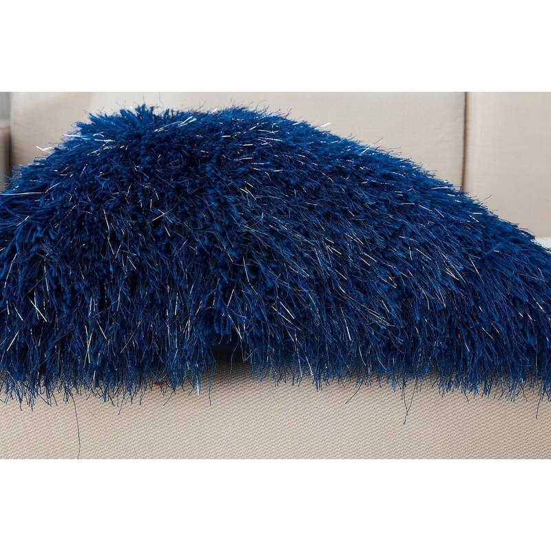 Manhattan Collection Shag Pillow
